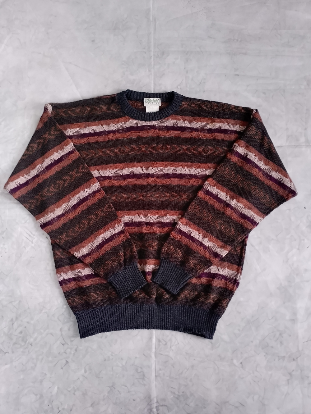 Vintage 90s Ugly Dad/Grandpa Sweater Uncle Phil WOOL